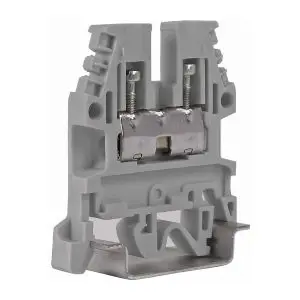 Universal Thermocouple Terminal Block for Type J, K, T, B & E | DIN Rail Mount | 26–14 AWG | 1A, 55V | GRAY | Screw Terminal | Temperature Sensor Connection | TC500GR | ATEX Rated | Sold as PACK 125 