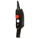 Industrial Hoist Pendant Station | 3 Button, 16A Rated, IP65/NEMA4X, Ergonomic Grip | Single-Speed Control  | 2NO + 1NC Contacts | Emergency Stop | Black Housing | P03.1N