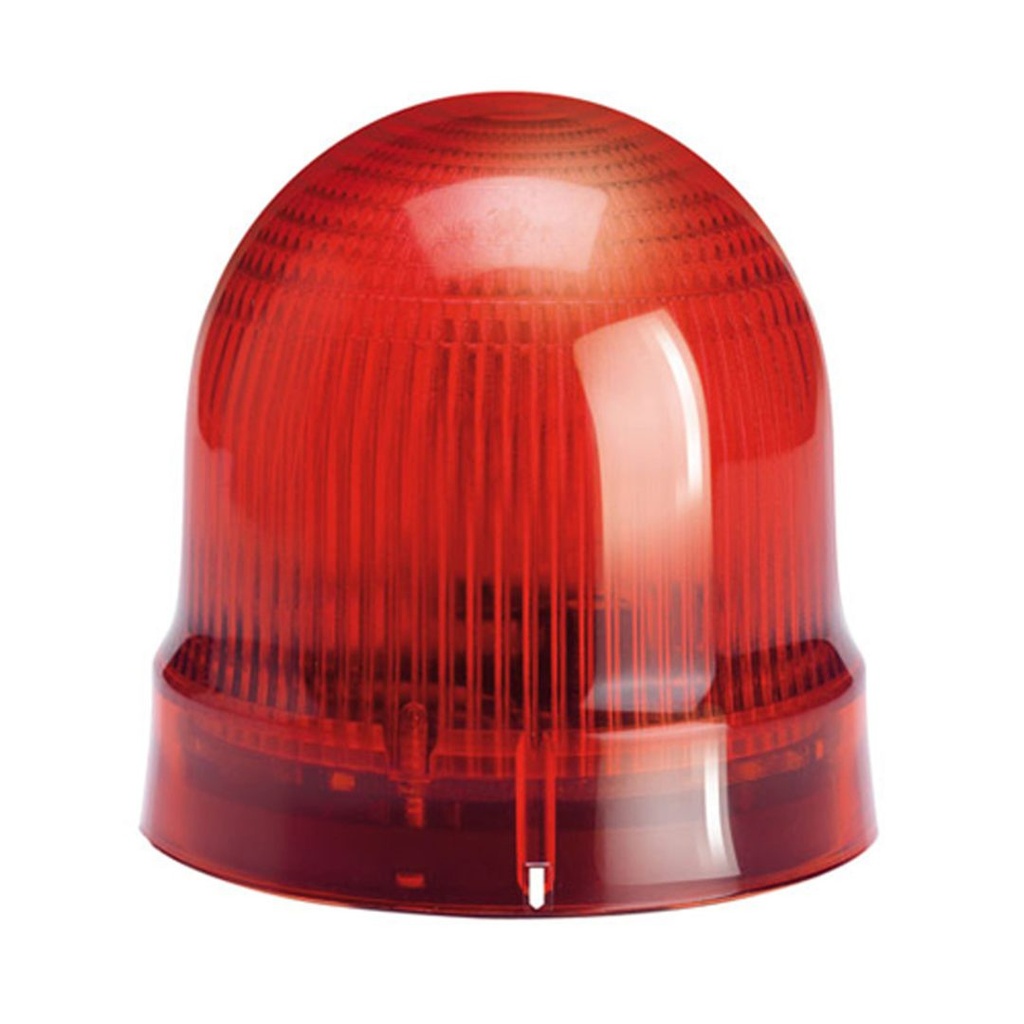 Blinking/Steady Signal  Light Module, Red, 12-48 VAC/DC, bulb not included, use LT7 ALB