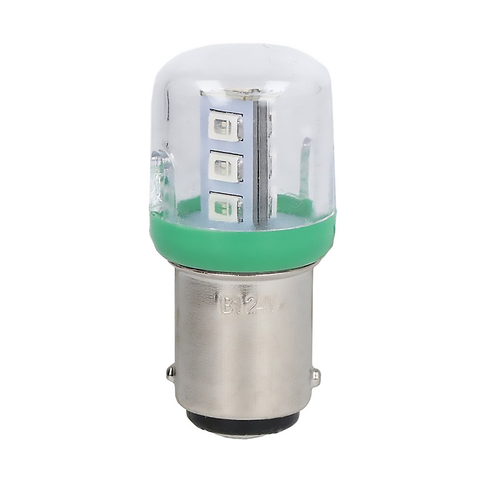 LED Bulb, 24 VAC/DC, Green