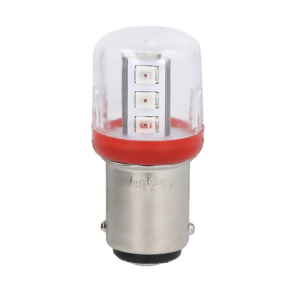 LED Bulb, 230-240 VAC, Red