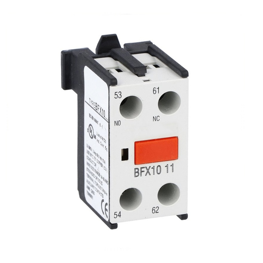 Contactor Auxiliary Contact, 1 NO and 1 NC Contacts