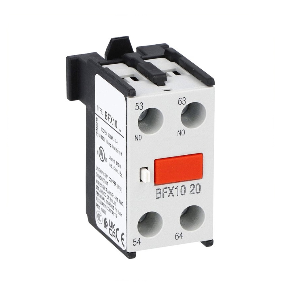 Contactor Auxiliary Contact, 2 NO Contacts