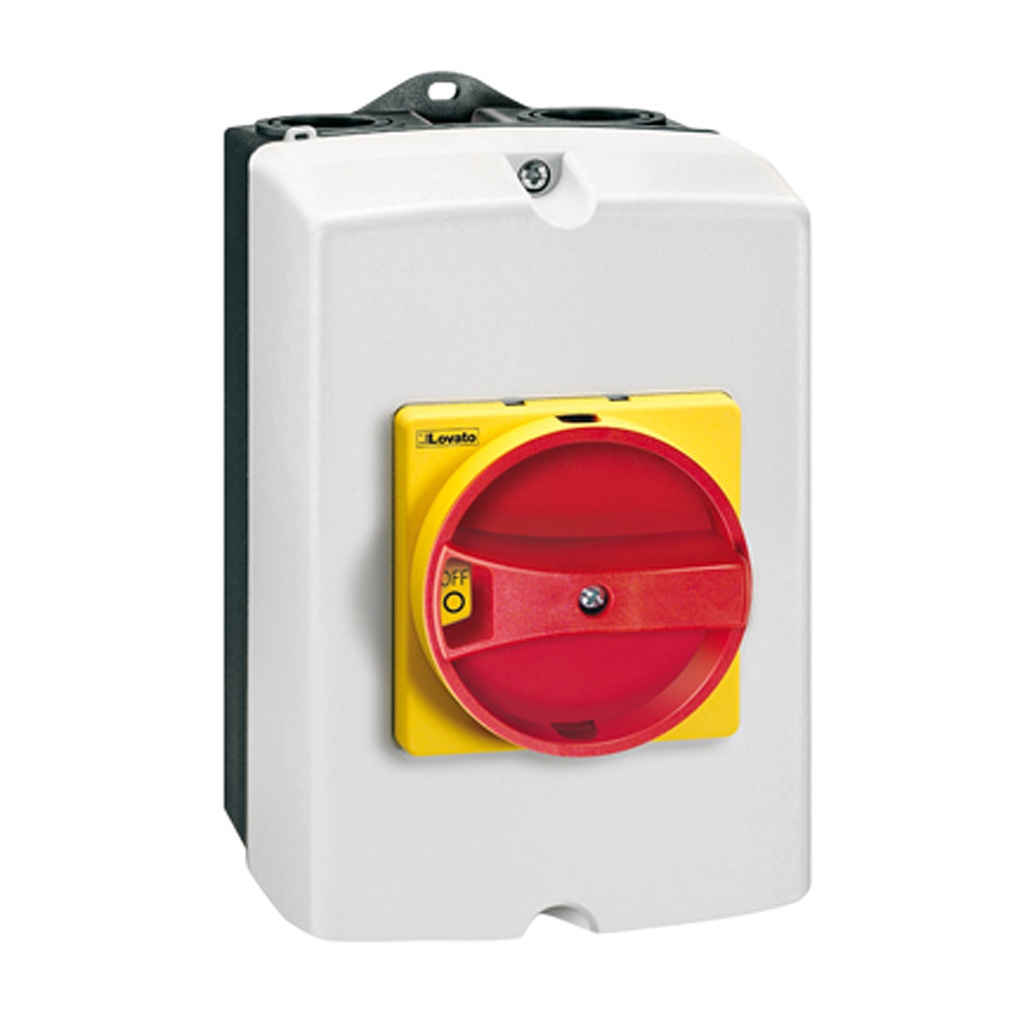 40 Amp Enclosed Rotary Disconnect Switch, 3 Pole, NEMA 4X, UL Listed