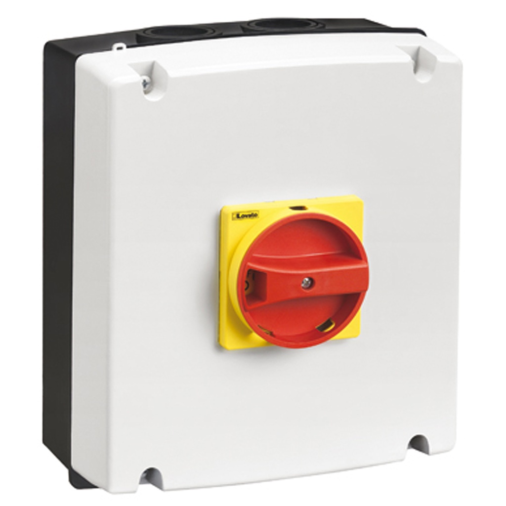 Enclosed Rotary Disconnect Switch, 3 Pole 100 Amp Enclosed Motor Disconnect Switch, NEMA 4X, UL/CSA, GAZ100UL