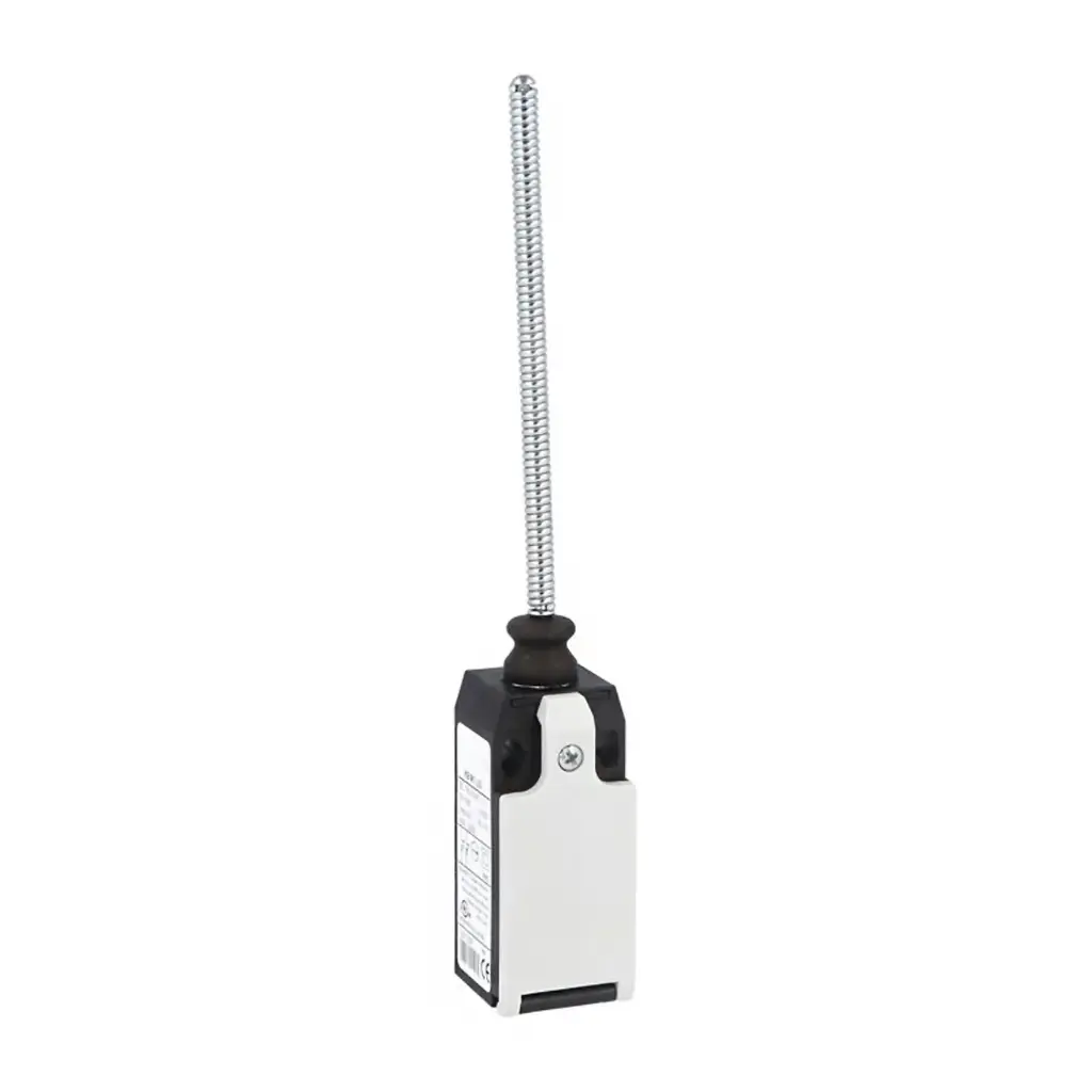 Wobble stick Limit Switch, omni-directional, flexible rod, Slow break, 3 N.C. Contacts