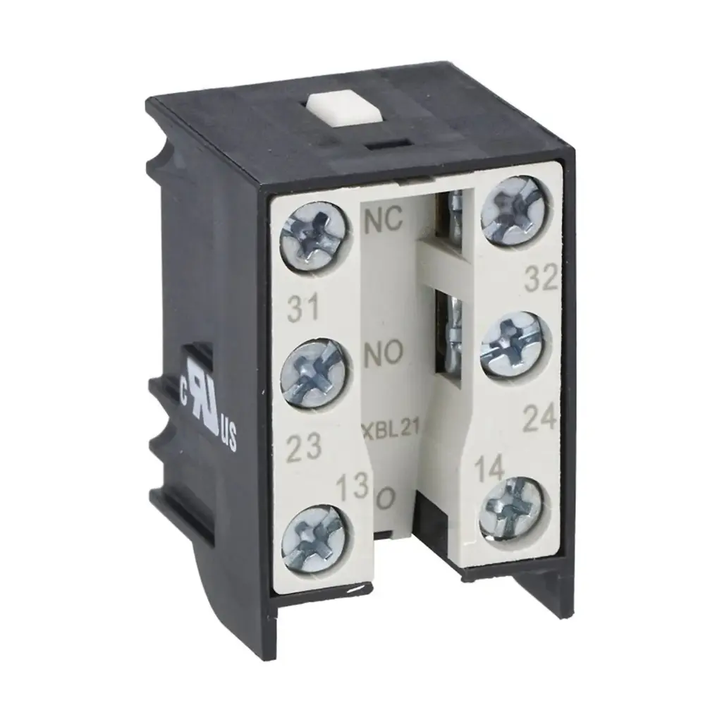 Limit Switch Auxiliary contact block, Slow break, 2 N.O.+1 N.C.