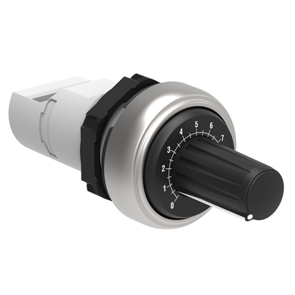 500kΩ Potentiometer | Monoblock Style | 22mm Panel Mount | IP65 Rated | LPCPA500