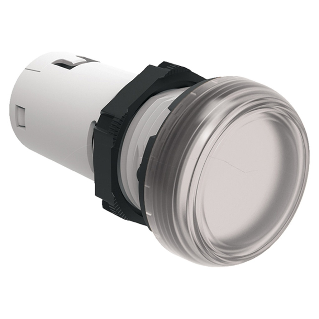 48v LED Indicator Light, White, 22mm, UL, LPMLD7