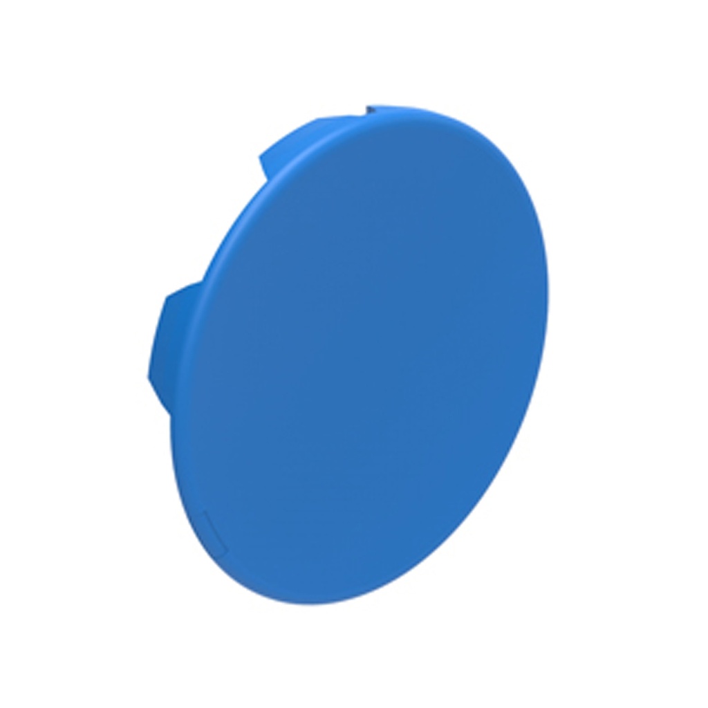 Flush Cap for Spring-return Actuators, Blue