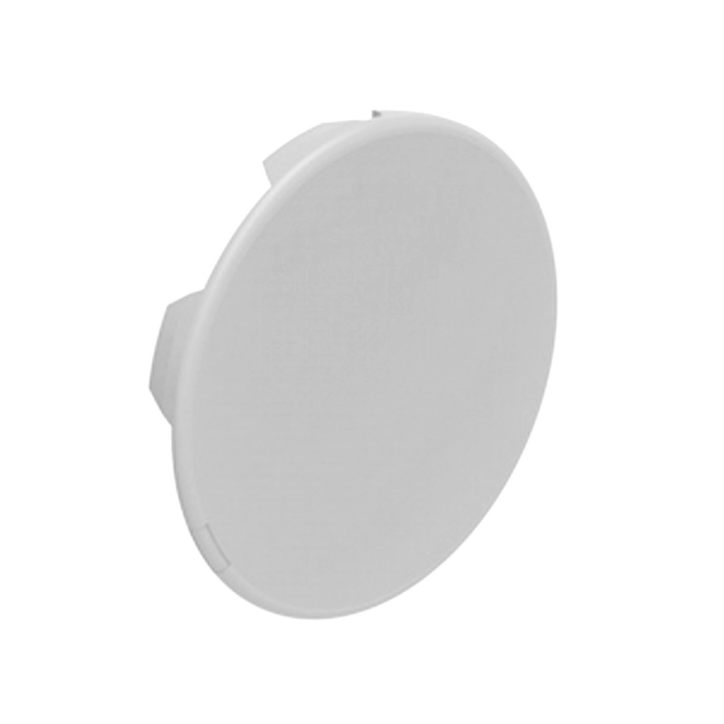 Flush Cap for Spring-return Actuators, White