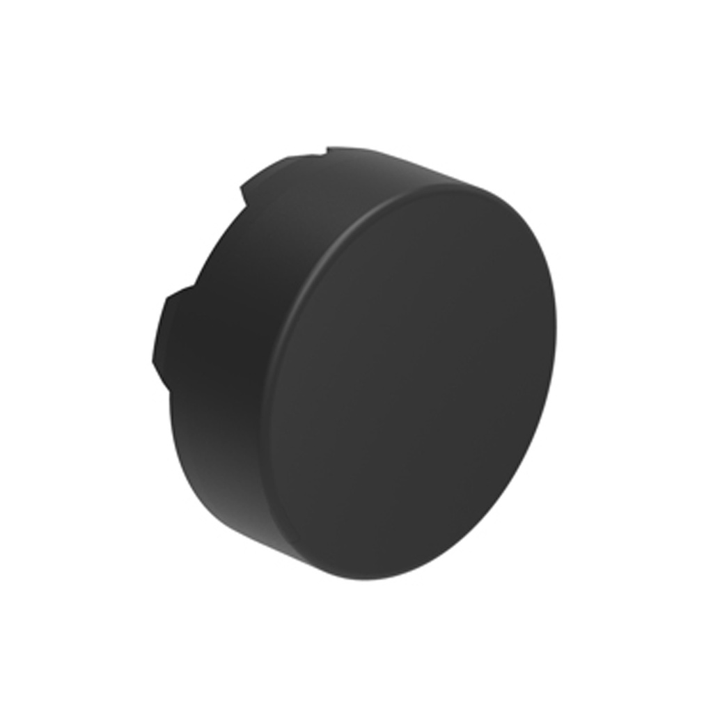 Extended Cap for Spring-return Actuators, Black