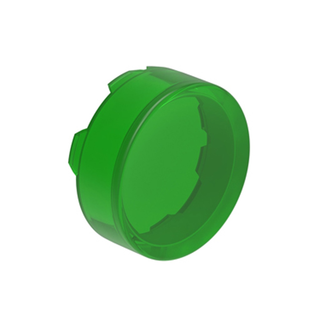 Extended Lens for Illuminated Spring-return Actuators, Green