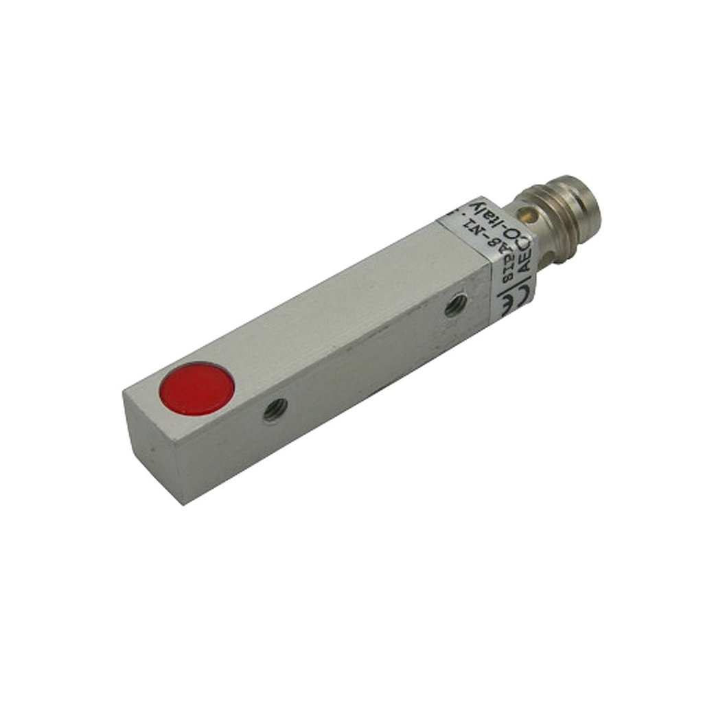 1.5mm End Sensing inductive proximity sensor, Shielded, 5-30 VDC, M8 Connector, 8x8x40mm