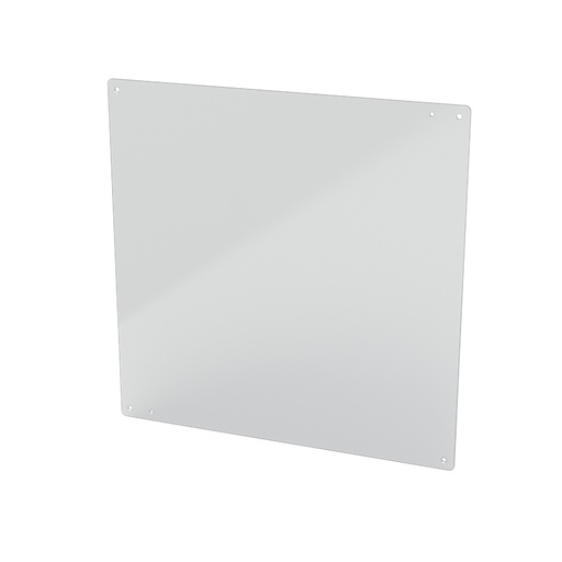 [SCE-20N20MP] Enclosure Sub-Panel, 18" H x 18" W, Carbon Steel, Powder Coat White