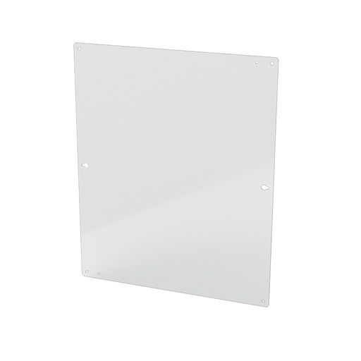 [SCE-24N20MP] Enclosure Sub-Panel, 22" H x 18" W, Carbon Steel, Powder Coat White
