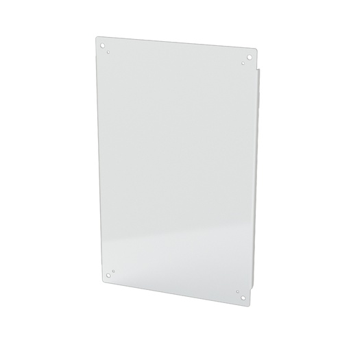 [SCE-30P20] Enclosure Sub-Panel, 27" H x 17" W, Carbon Steel, Powder Coat White