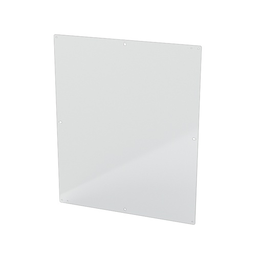 [SCE-36N30MP] Enclosure Sub-Panel, 34" H x 28" W, Carbon Steel, Powder Coat White