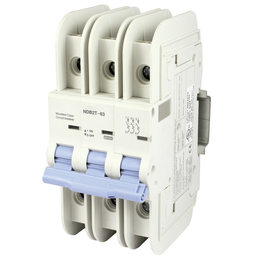 Interruttore Magnetotermico Eaton FAZ-C40/3-NA 40A 240Vac 3 Poli Curva C - Nuovo Surplus
