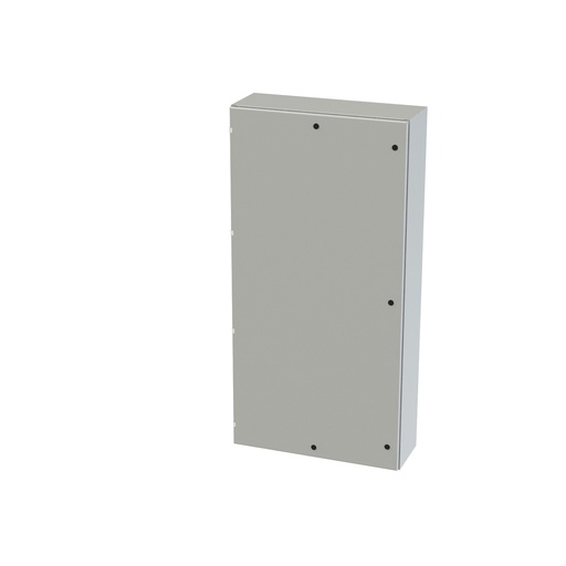 [SCE-72EL3612LP] NEMA 3R, 4, 12 Enclosure, Wallmount, 72" H x 36" W x 12" D, Carbon Steel, Powder Coat gray, Heavy Duty
