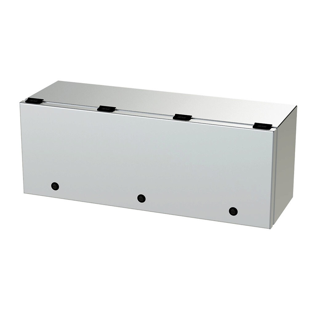 NEMA 4X Trough Junction Enclosure, SS304, NEMA 3R, 4, 4X, 12, 9x24x8 ...