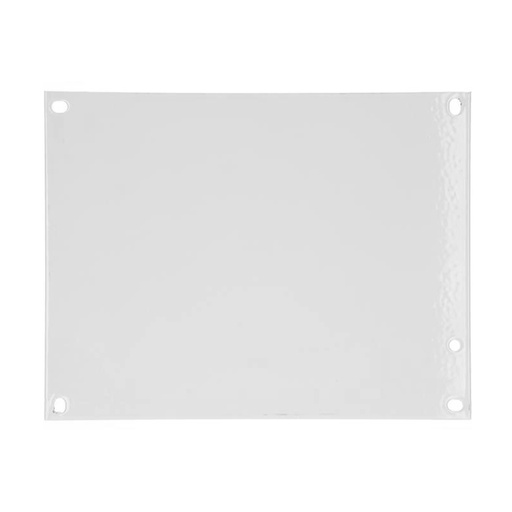 [ABP108] 10 x 8 inch Painted Steel Back Panel for ARCA JIC Enclosures