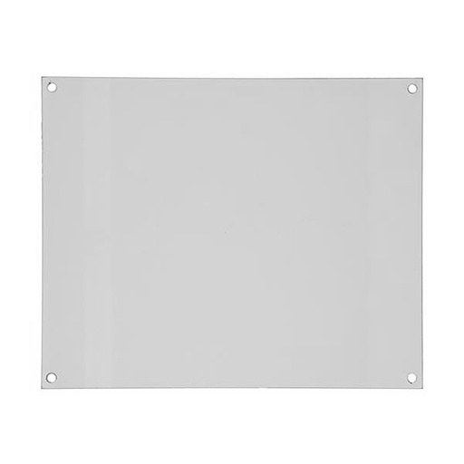 [ABP1210] 12 x 10 inch Painted Steel Back Panel for ARCA JIC Enclosures