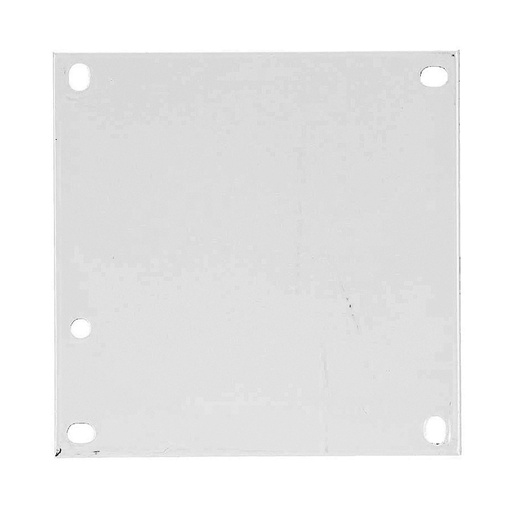 [ABP66] 6 x 6 inch Painted Steel Back Panel for ARCA JIC Enclosures