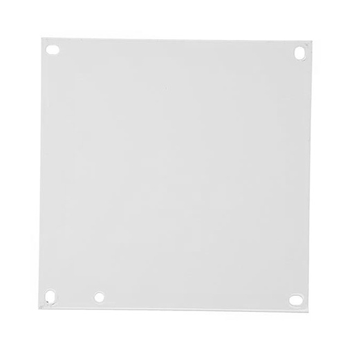 [ABP88] 8 x 8 inch Painted Steel Back Panel for ARCA JIC Enclosures