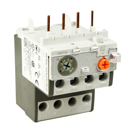 [CMT12-0-21] 0.21 A Thermal Overload Relay for CC18 and CDC18 Contactors