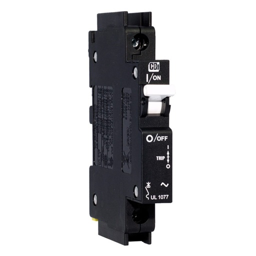[QY113DMU207] ASI QY113DMU207 DIN Rail Mini Circuit Breaker | 1-Pole, 7A, 80V DC | Hydraulic-Magnetic Breaker | C Trip Curve | UL489A DC Rated