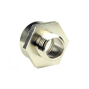 [12903028] M20 to 1/2" NPT Thread Adapter | Metric to NPT Conversion | Metal | M20 Male to 1/2" NPT Female | Industrial Thread Adapter