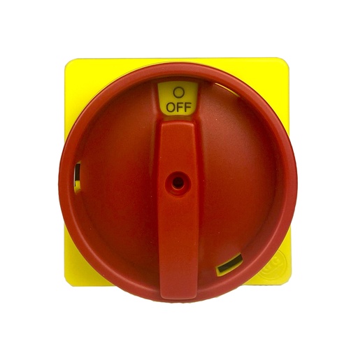 [452-0001] Red Rotary Disconnect Switch, G125 and G200 Series, Lockable