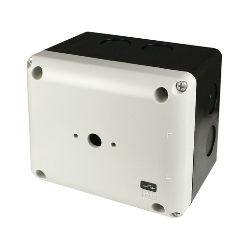 [BF3-FNG0] Rotary Disconnect Switch Enclosure For 4 Pole SQ025 and SQ032 Disconnect Switches, IP65 Rated, Gray