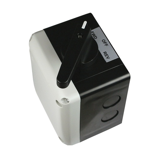 [C0250012R-EKIT] Motor Reversing Drum Switch For Three Phase Electric Motors Up To 15HP, Includes Enclosure and Handle