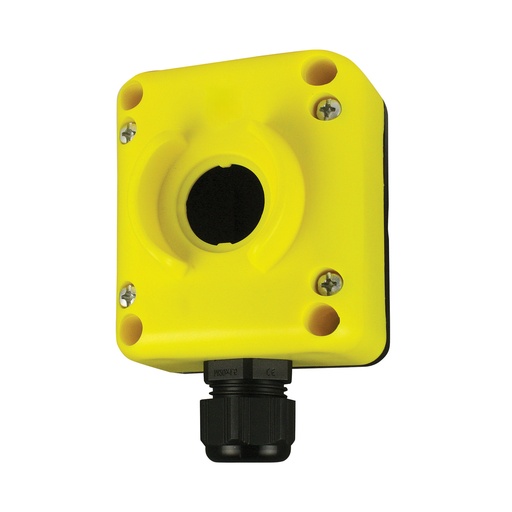 [CYTLP1K] ASI CYTLP1K 1-Hole Control Station | NEMA 4 Enclosure | Cable Gland Included | Industrial Push Button Station | UL Listed