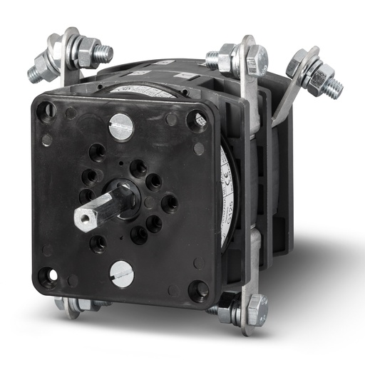 [G1250012R] Motor Reversing Switch, 3 Pole For 3 Phase Motor Up To 50 HP, 125A, 600V, Nema 4X, Rear Panel Mounting, UL508 Listed