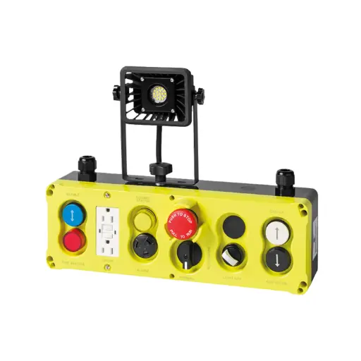 [GMS312] Elevator Car Top Inspection Station With High Intensity LED Floodlight, cCSAus Certified