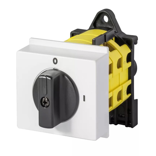 [P0160002D] Rotary Cam Switch, 2 Position, On-Off, Load Break Switch, 2 Pole, 16A, 600 Vac, DIN Rail Mount