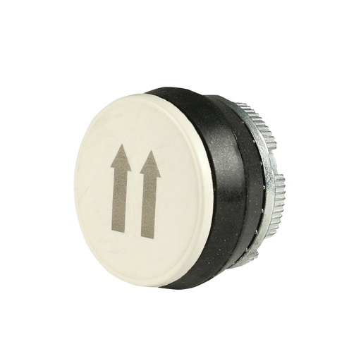 [PL005005] Pendant Station Push Button, 2 UP Arrows, Momentary, White