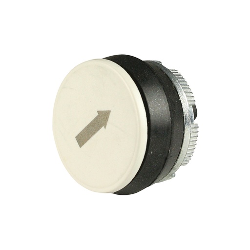 [PL005012] Pendant Station Replacement Momentary Push Button, White With Black Forward Arrow, 22mm