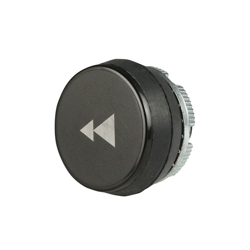 [PL005025] Pendant Station Push Button, 2 Speed Left, 22mm, Momentary, Black
