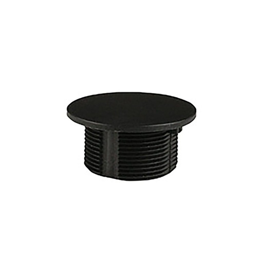[PL015001] 22mm Hole Plug For Use With Giovenzana Pendant Stations, Black Thermoplastic
