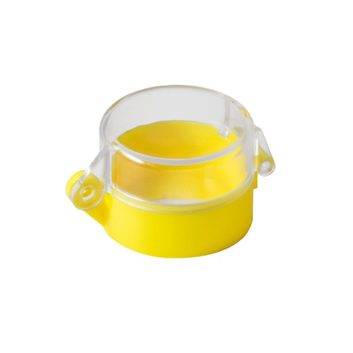 [PPF3-7] Emergency Stop Button Cover With Yellow Base