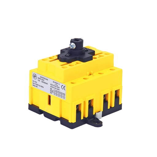 [SE1000004B] 100 Amp Rotary Disconnect Switch, Motor Disconnect Switch Up To 30 HP, 4 Pole, Panel Mounted, UL508 Listed