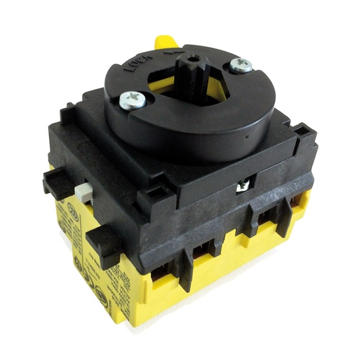 [SE323004X] 40 Amp Rotary Disconnect Switch, Motor Disconnect Switch Up To 20 HP, 4 Pole, For 22mm Hole Door Mounting, UL508 Listed