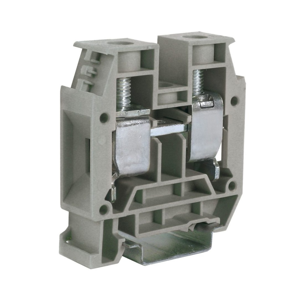 DIN Rail Screw Terminal Block, Feed Through Terminal Block, 2 Wire, 125 ...