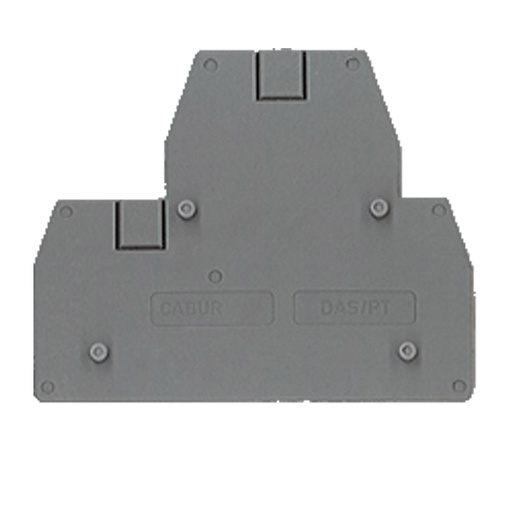 [DS101GR] Terminal Block End Cover for DAS.4 Terminal Blocks, Gray