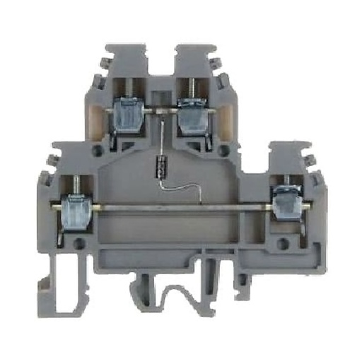 [DS114GR] 2 Level Terminal Block With A Protection Diode, 1N4007 Between the Upper and Lower Level