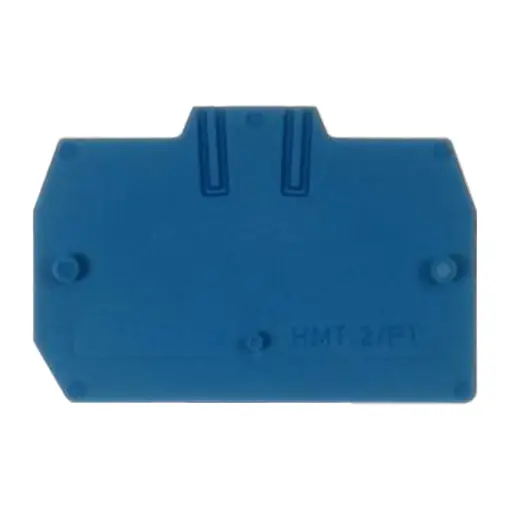 [HI501] End Cover for HMM.2 Hazardous Location Terminal Blocks, Blue